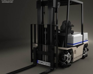 Vetex Sidewinder ATX 3000 Forklift 2011 3D Model