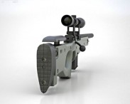 Accuracy International Arctic Warfare (L96A1) 3d model