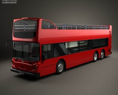 Alexander Dennis Enviro500 Open Top Bus 2005 3D model