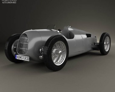 Auto Union Typ C 1936 3D Model