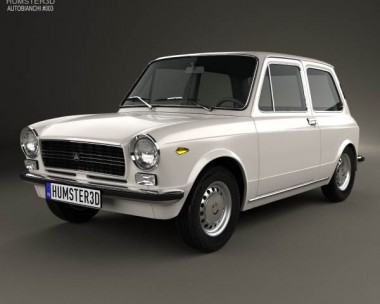 Autobianchi A112 E 1971 3D Model