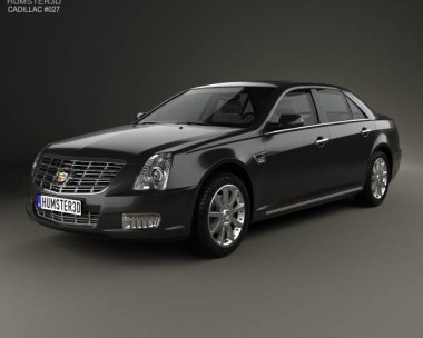 Cadillac SLS 2009 3D Model