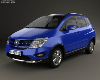 Changan CX20 2011 3D Model