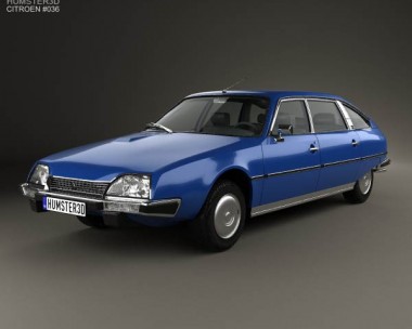 Citroen CX 1975 3D model