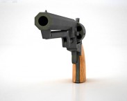 Colt 1851 Navy Revolver 3d model