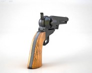 Colt 1851 Navy Revolver 3d model