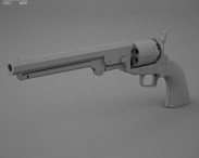 Colt 1851 Navy Revolver 3d model