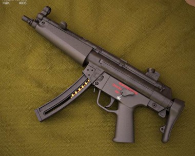 Heckler & Koch MP5 3D Model