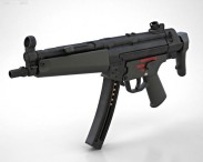 Heckler & Koch MP5 3d model