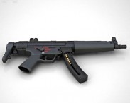 Heckler & Koch MP5 3d model