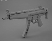 Heckler & Koch MP5 3d model