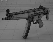 Heckler & Koch MP5 3d model