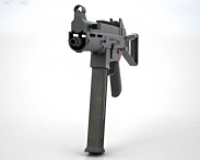 Heckler & Koch UMP 3d model