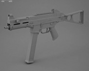 Heckler & Koch UMP 3d model