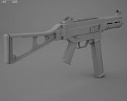 Heckler & Koch UMP 3d model