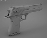 IMI Desert Eagle 3d model