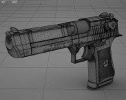 IMI Desert Eagle 3d model