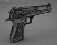 IMI Desert Eagle 3d model