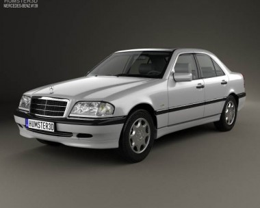 Mercedes-Benz C-Class (W202) sedan 1997 3D model