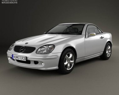 Mercedes-Benz SLK-class 2000 3D model