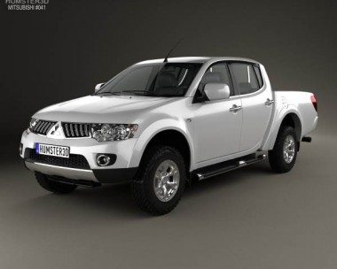 Mitsubishi L200 Triton Double Cab 4Life 2012 3D model