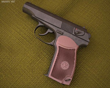 Makarov Pistol 3D Model