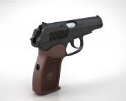 Makarov Pistol 3d model