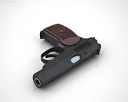 Makarov Pistol 3d model