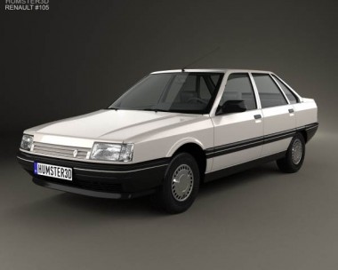 Renault 21 1986 3D model