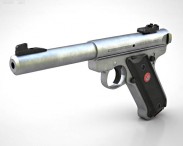 Ruger MK III Target 3d model