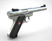 Ruger MK III Target 3d model