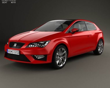 Seat Leon SC FR 2013 3D model