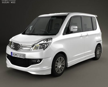 Suzuki Solio S 2012 3D model