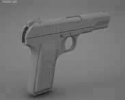 TT Pistol 3d model