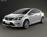 Toyota Avensis with HQ interior 2012