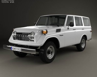 Toyota Land Cruiser (J55) 1975 3D model