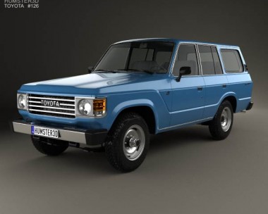 Toyota Land Cruiser (J60) 1980 3D model