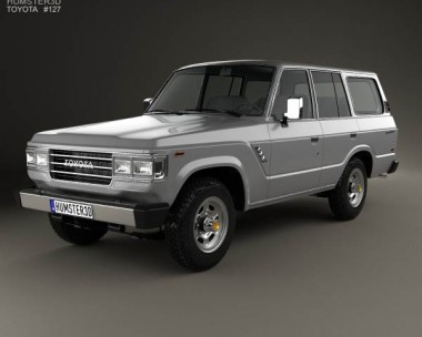 Toyota Land Cruiser (J60) US 1987 3D model