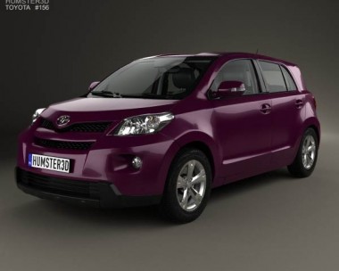 Toyota Urban Cruiser with HQ interior 2008 3D Model