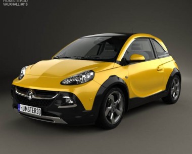 Vauxhall Adam Rocks 2014 3D model