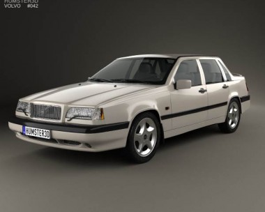 Volvo 850 sedan 1992 3D model