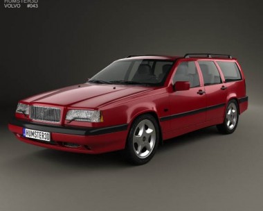 Volvo 850 wagon 1992 3D model