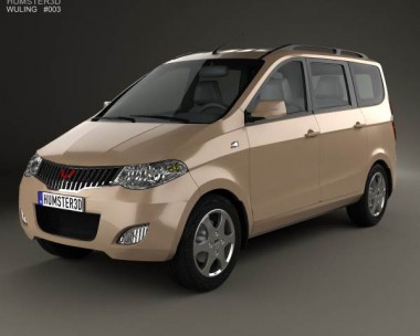 Wuling Hong Guang 2013 3D Model