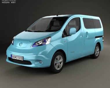 Nissan e-NV200 Evalia 2014 3D Model