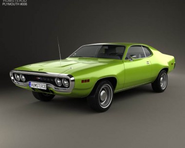 Plymouth Satellite 1971 3D model