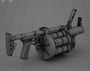 RG-6 3d model