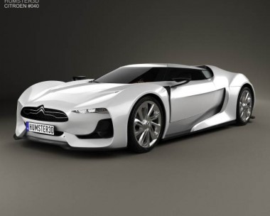 Citroen GT with HQ interior 2008 3D Model