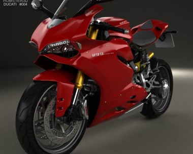 Ducati 1199 Panigale 2012 3D Model