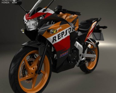 Honda CBR125R 2012 3D model