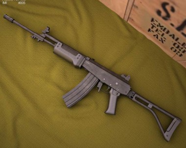 IMI Galil AR 3D Model